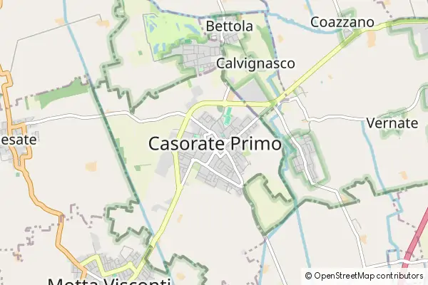 Mapa Casorate Primo