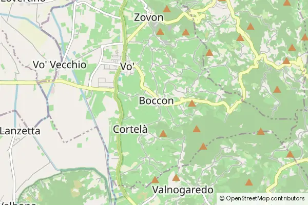 Mapa Boccon