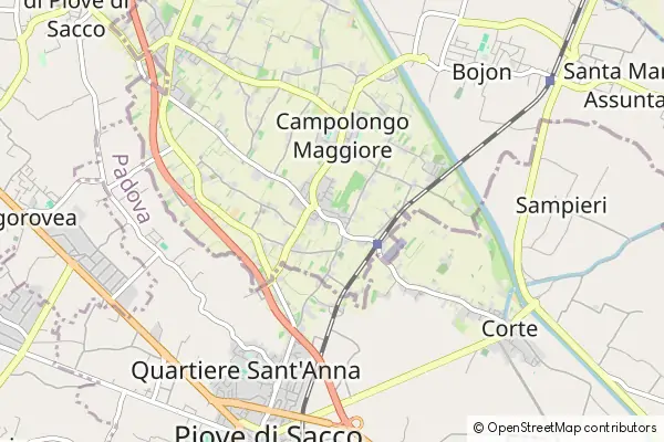 Mapa Campolongo Maggiore