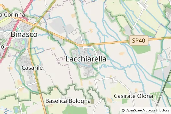 Mapa Lacchiarella