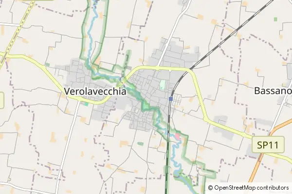 Mapa Verolanuova