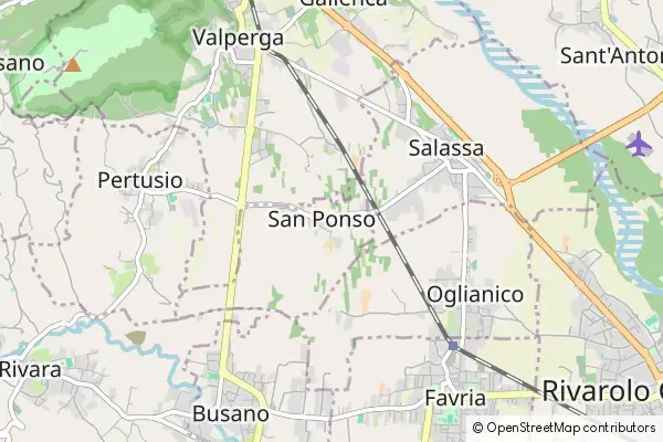 Mapa San Ponso