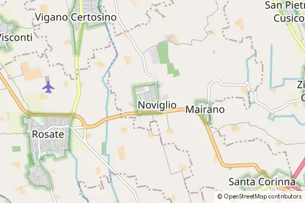 Mapa Noviglio