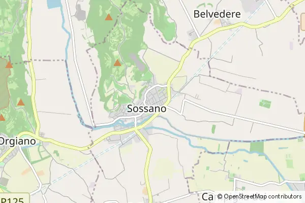 Mapa Sossano