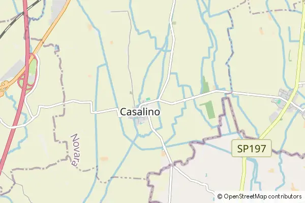 Mapa Casalino