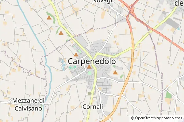 Mapa Carpenedolo