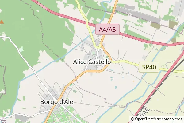 Mapa Alice Castello