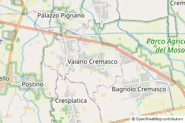 Mapa Vaiano Cremasco