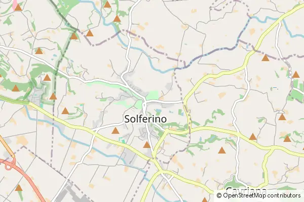 Mapa Solferino