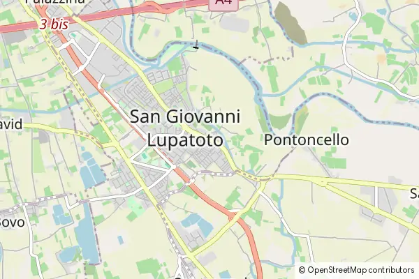 Mapa San Giovanni Lupatoto