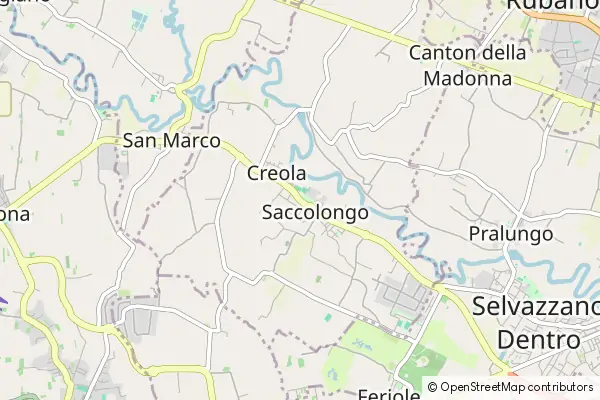 Mapa Saccolongo