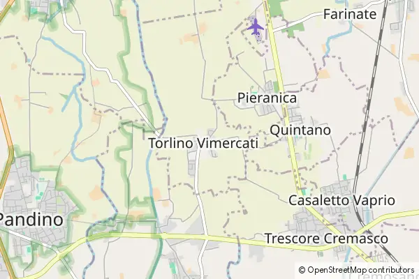 Mapa Torlino Vimercati