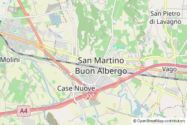 Mapa San Martino Buon Albergo