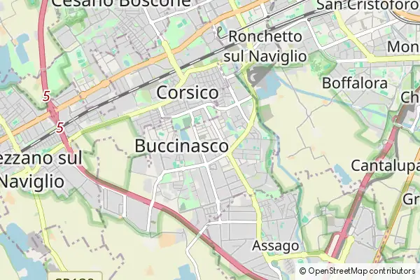 Mapa Buccinasco