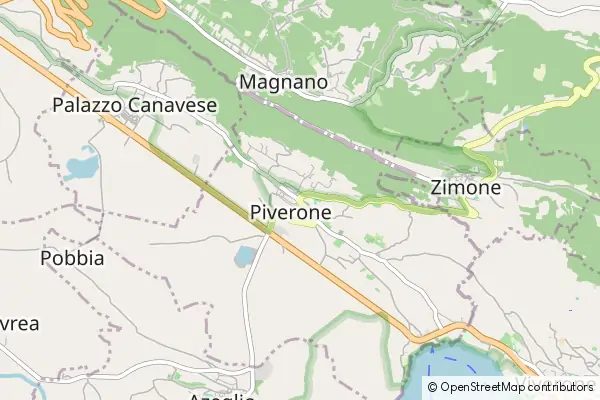 Mapa Piverone