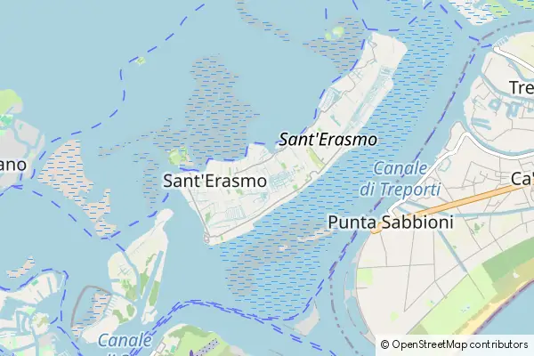 Mapa Sant'Erasmo