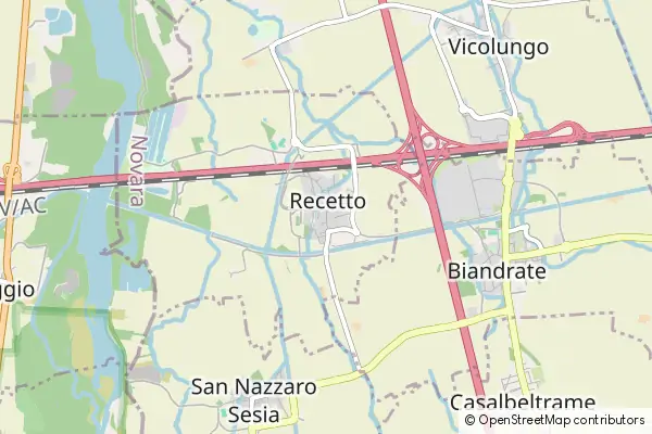 Mapa Recetto