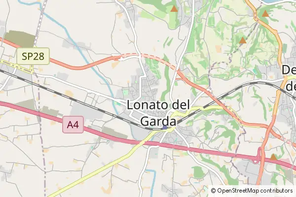 Mapa Lonato del Garda