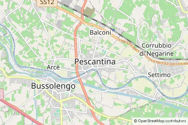 Mapa Pescantina