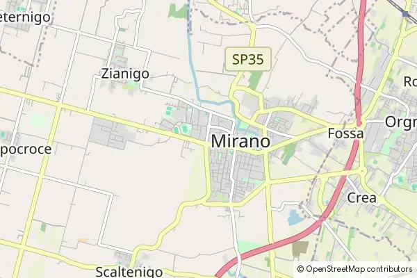 Mapa Mirano