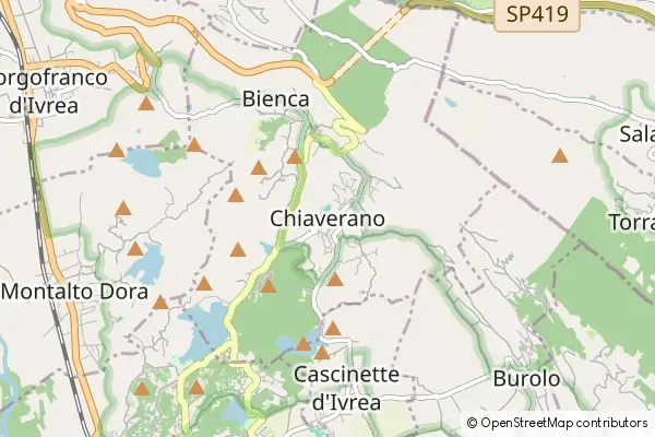 Mapa Chiaverano