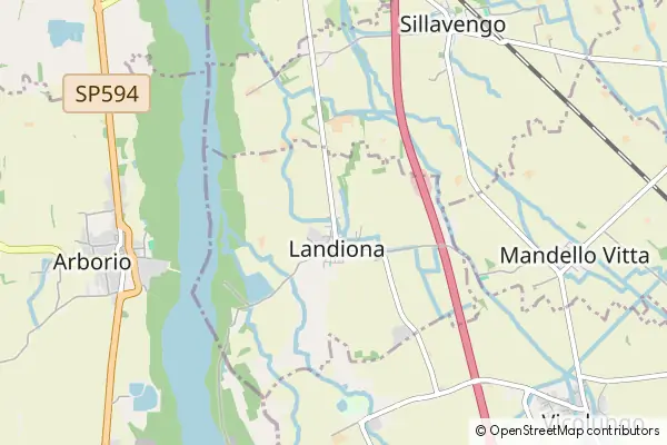 Mapa Landiona