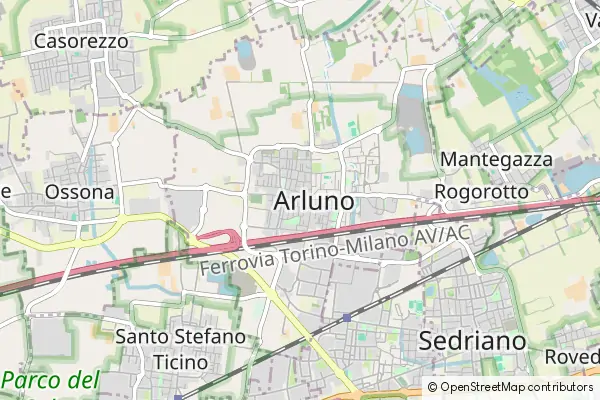 Mapa Arluno