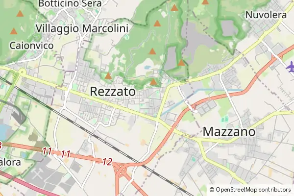 Mapa Rezzato