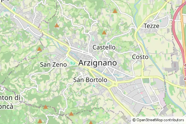 Mapa Arzignano