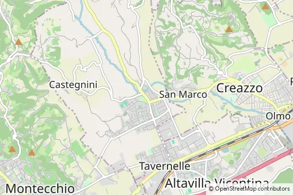 Mapa Sovizzo