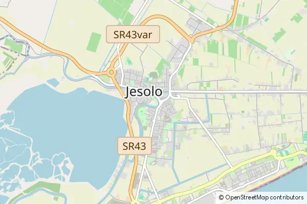 Mapa Jesolo