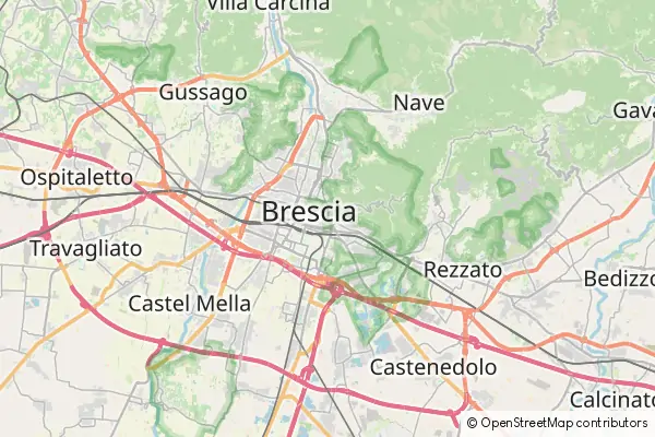 Mapa Brescia