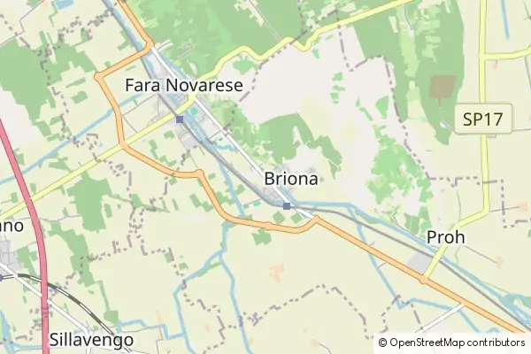 Mapa Briona