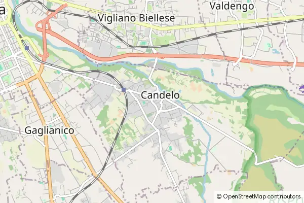 Mapa Candelo