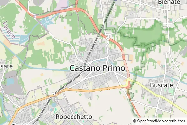 Mapa Castano Primo