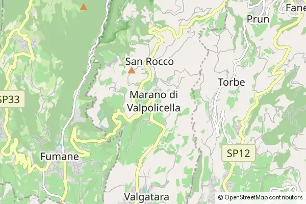 Mapa Marano di Valpolicella