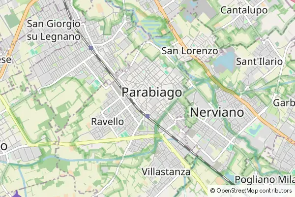 Mapa Parabiago