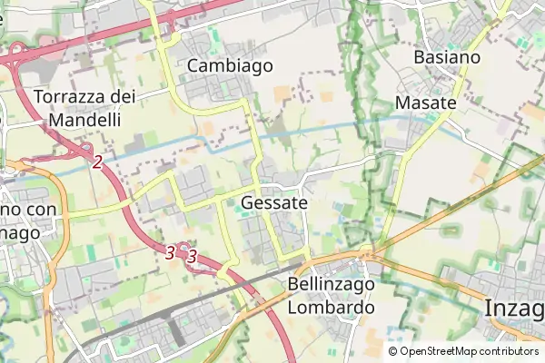 Mapa Gessate