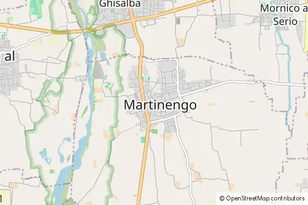 Mapa Martinengo