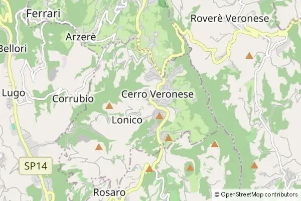 Mapa Cerro Veronese