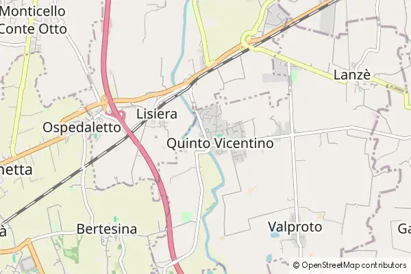 Mapa Quinto Vicentino