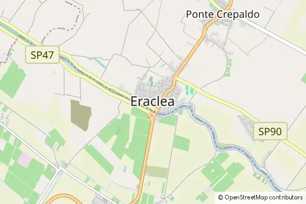 Mapa Eraclea