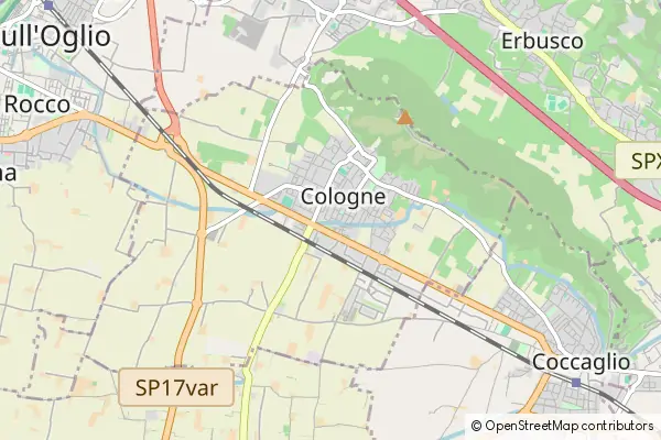 Mapa Cologne