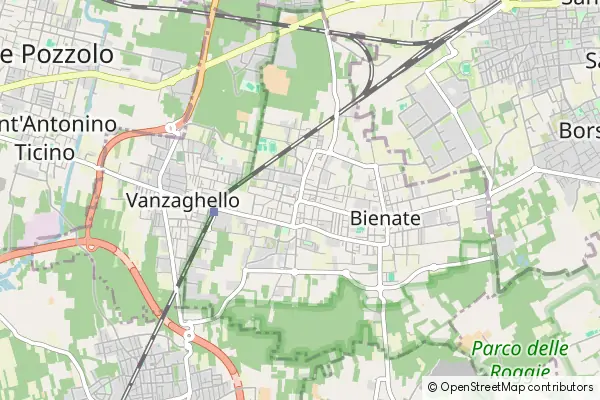 Mapa Cassano Magnago