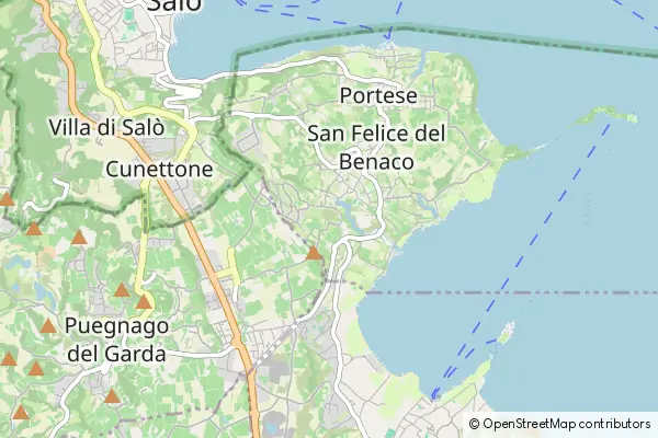 Mapa San Felice del Benaco