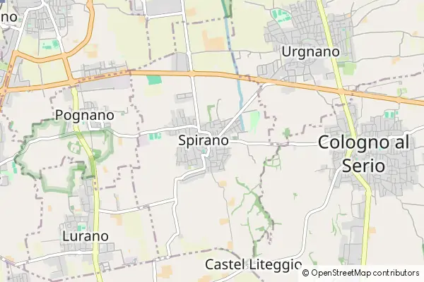 Mapa Spirano