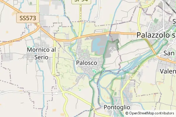 Mapa Palosco