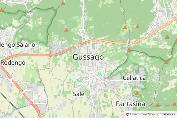 Mapa Gussago