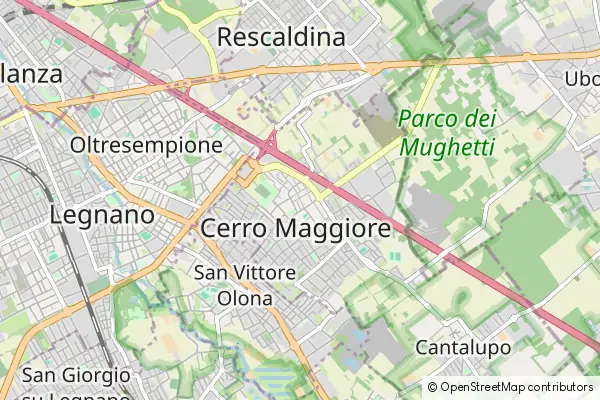 Mapa Cerro Maggiore