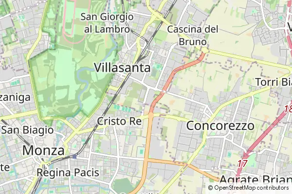 Mapa Villasanta